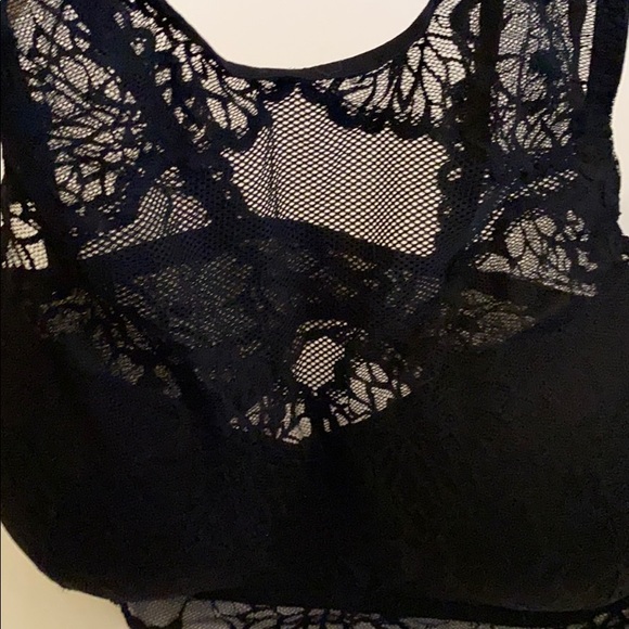 VS Pink lace push up high neck bralette - Picture 2 of 3